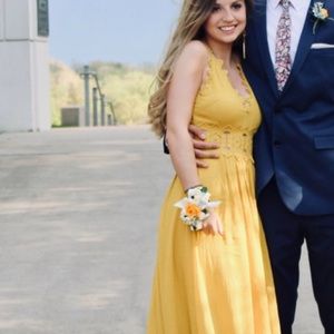Adorable Yellow Maxi